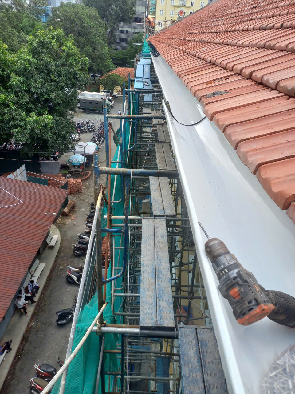 Hệ thống thoát nước mưa hoàn chỉnh
